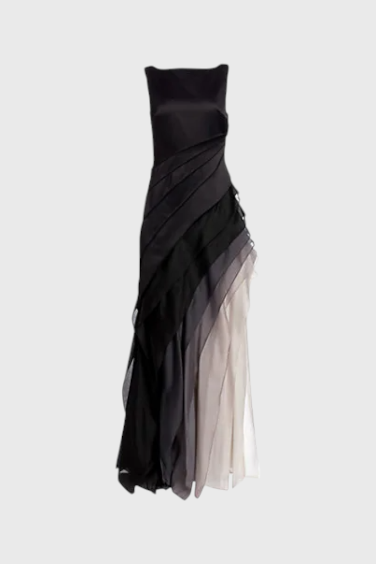 Angela Φόρεμα Layered Gradient