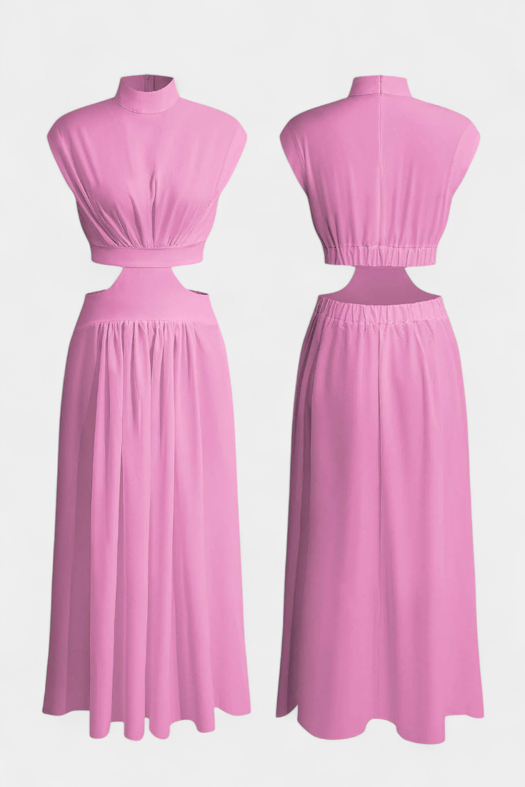 Jocelyn Set με Φόρεμα με Πλαϊνό Σκίσιμο