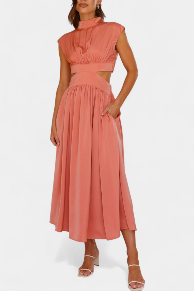 Jocelyn Set με Φόρεμα με Πλαϊνό Σκίσιμο