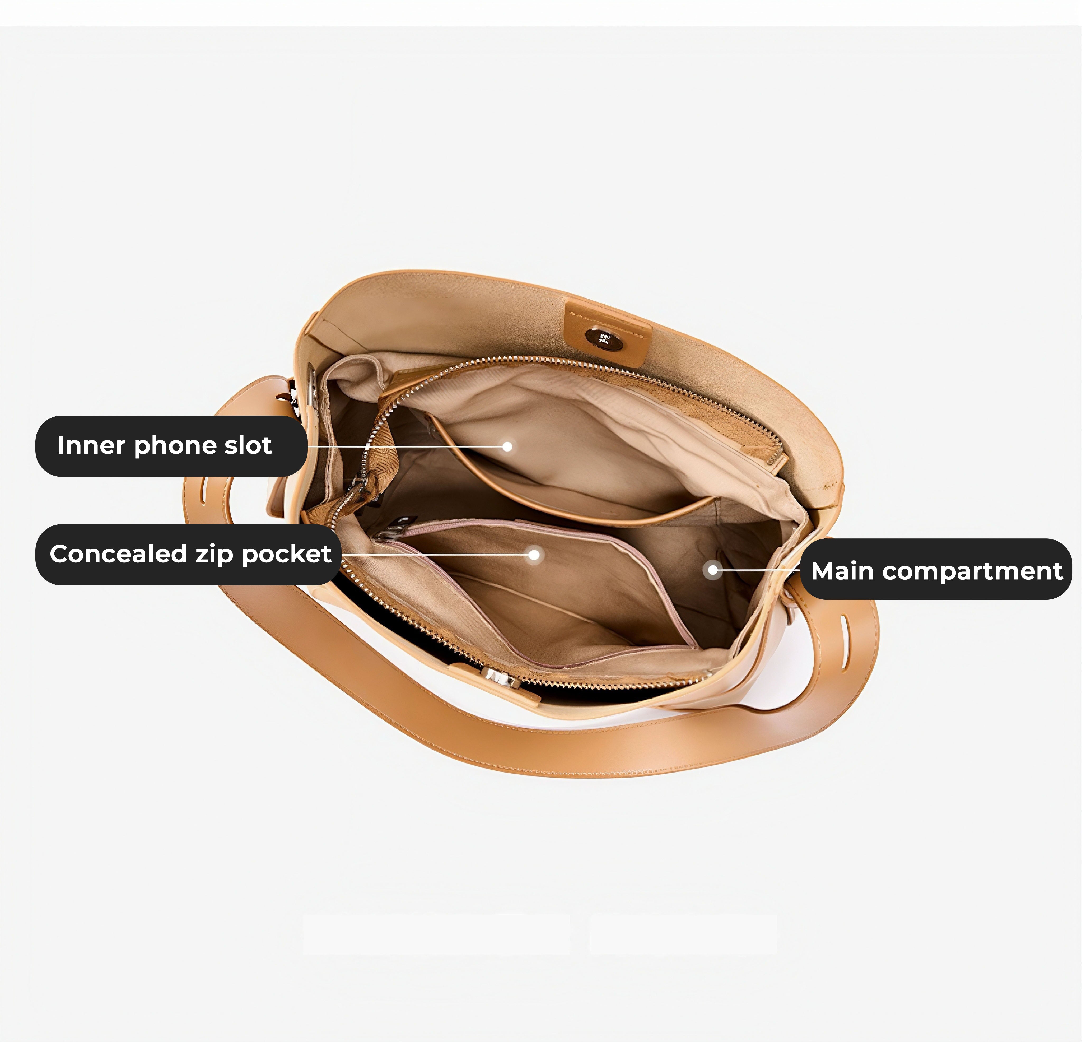 Δωροθέα | Διαγώνια τσάντα & τσάντα ώμου υπερμεγέθους