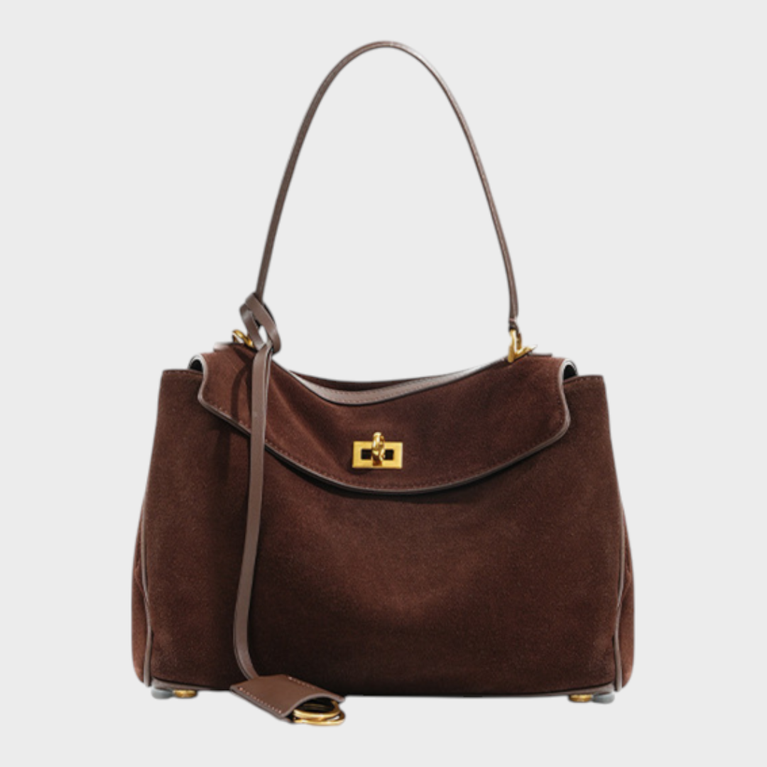 Libby | Μινιμαλιστική Πολυτελής Μαλακή Δερμάτινη Τσάντα Χειρός