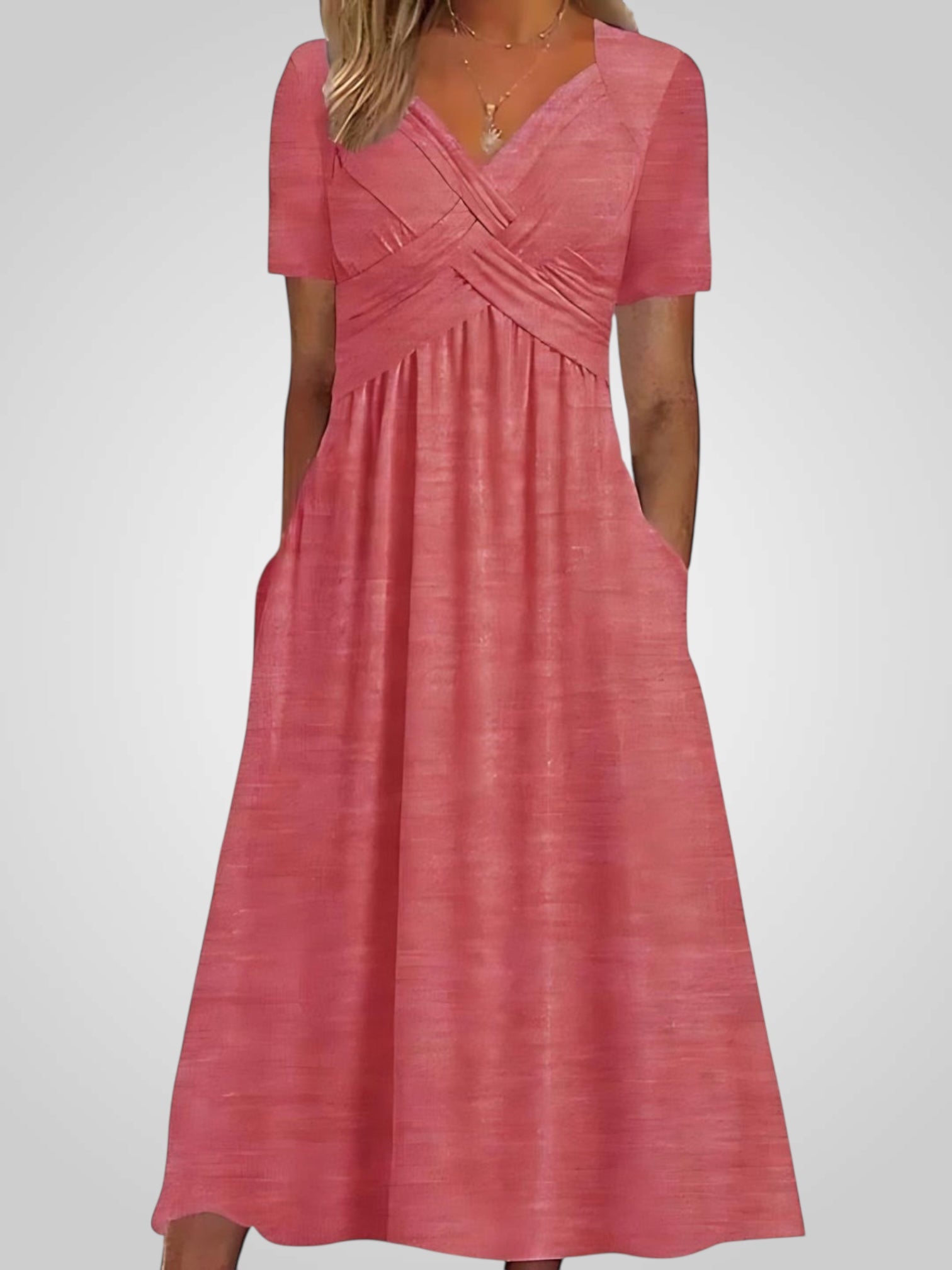 Κάρμεν | Μίντι Φόρεμα με Κάλυμμα Κοιλιάς