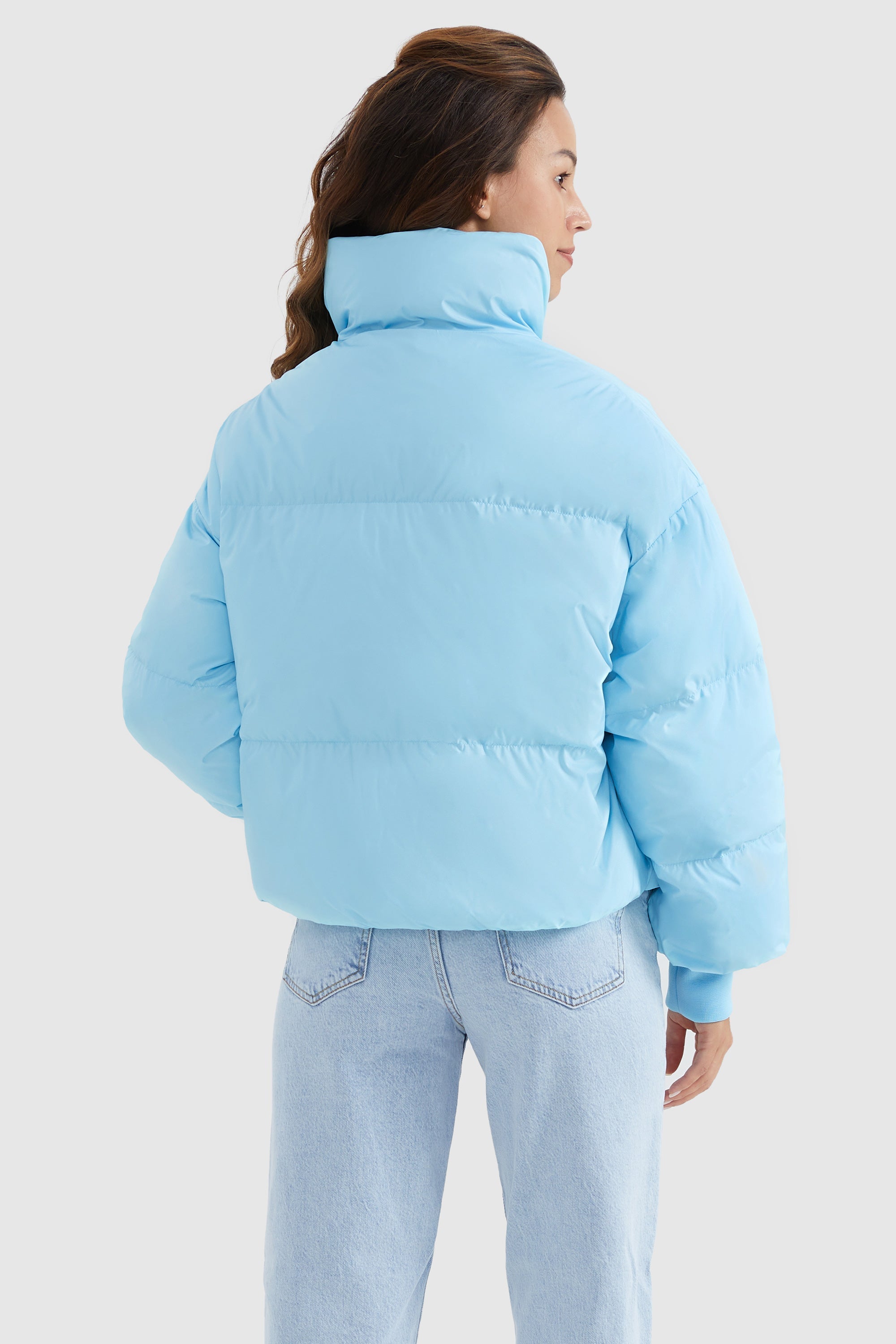 Dela | Κλασικό Κοντό Oversized Πουπουλένιο Παλτό