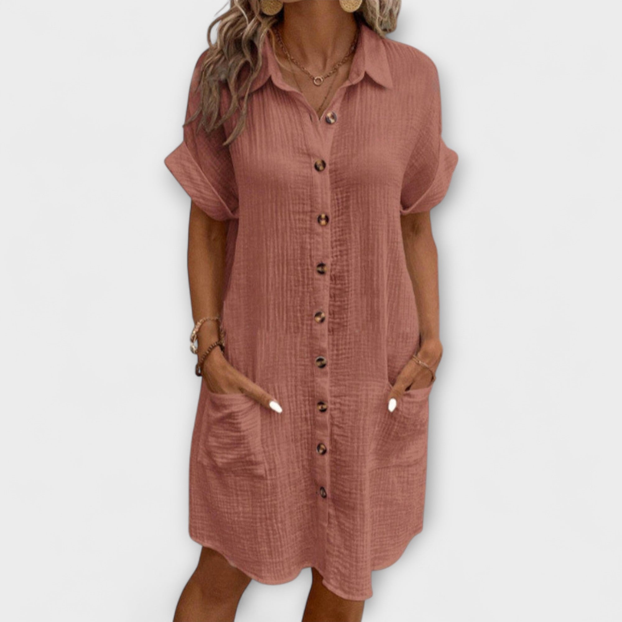 Aria — Κλασικό Polo Casual Φόρεμα