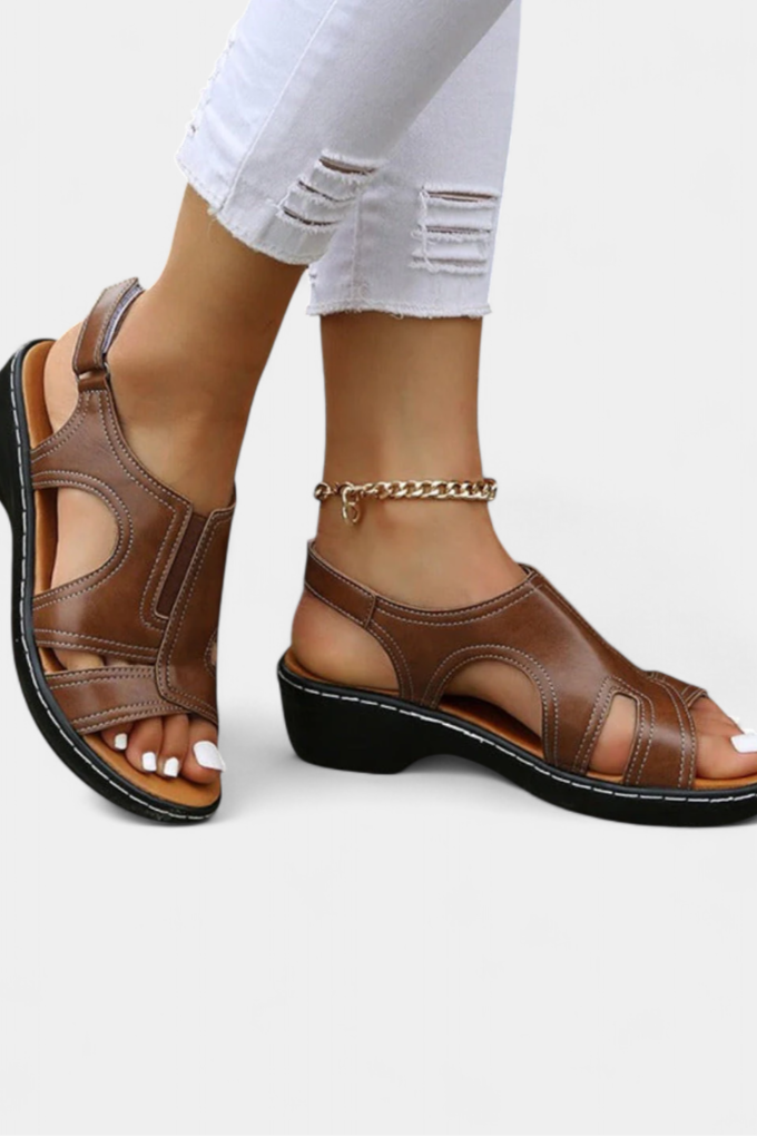 Ευδοξία Κομψά ορθοπεδικά σανδάλια για όλη την ημέρα