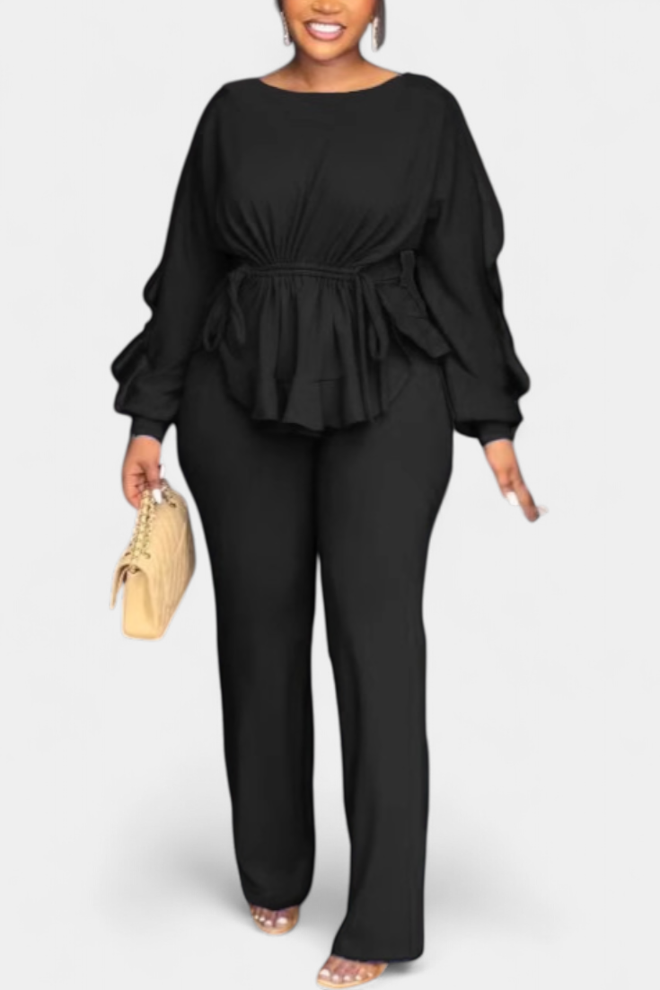 Charmed Σετ 2 Τεμαχίων με Βολάν και Κορδόνι