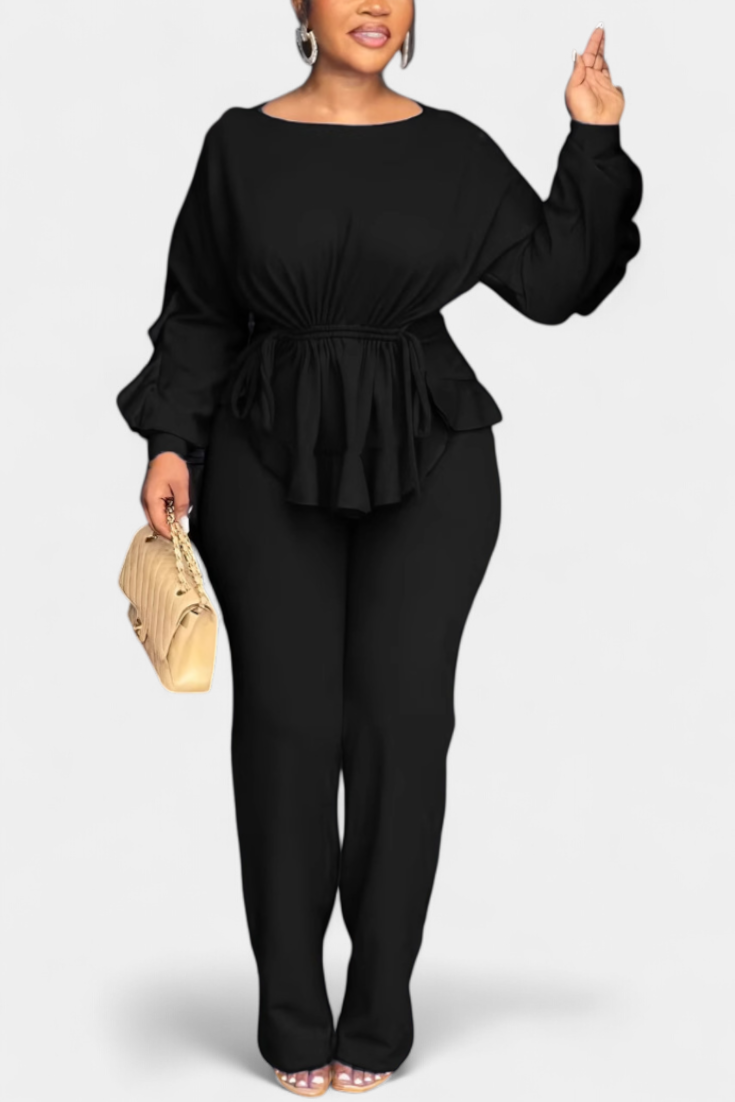 Charmed Σετ 2 Τεμαχίων με Βολάν και Κορδόνι