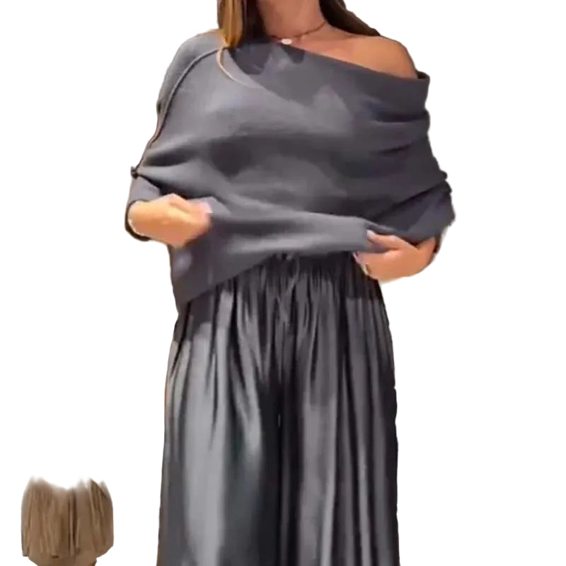 Ilana -Κομψό Φόρεμα με Έξω τους Ώμους (Elegant Off-Shoulder Dress)