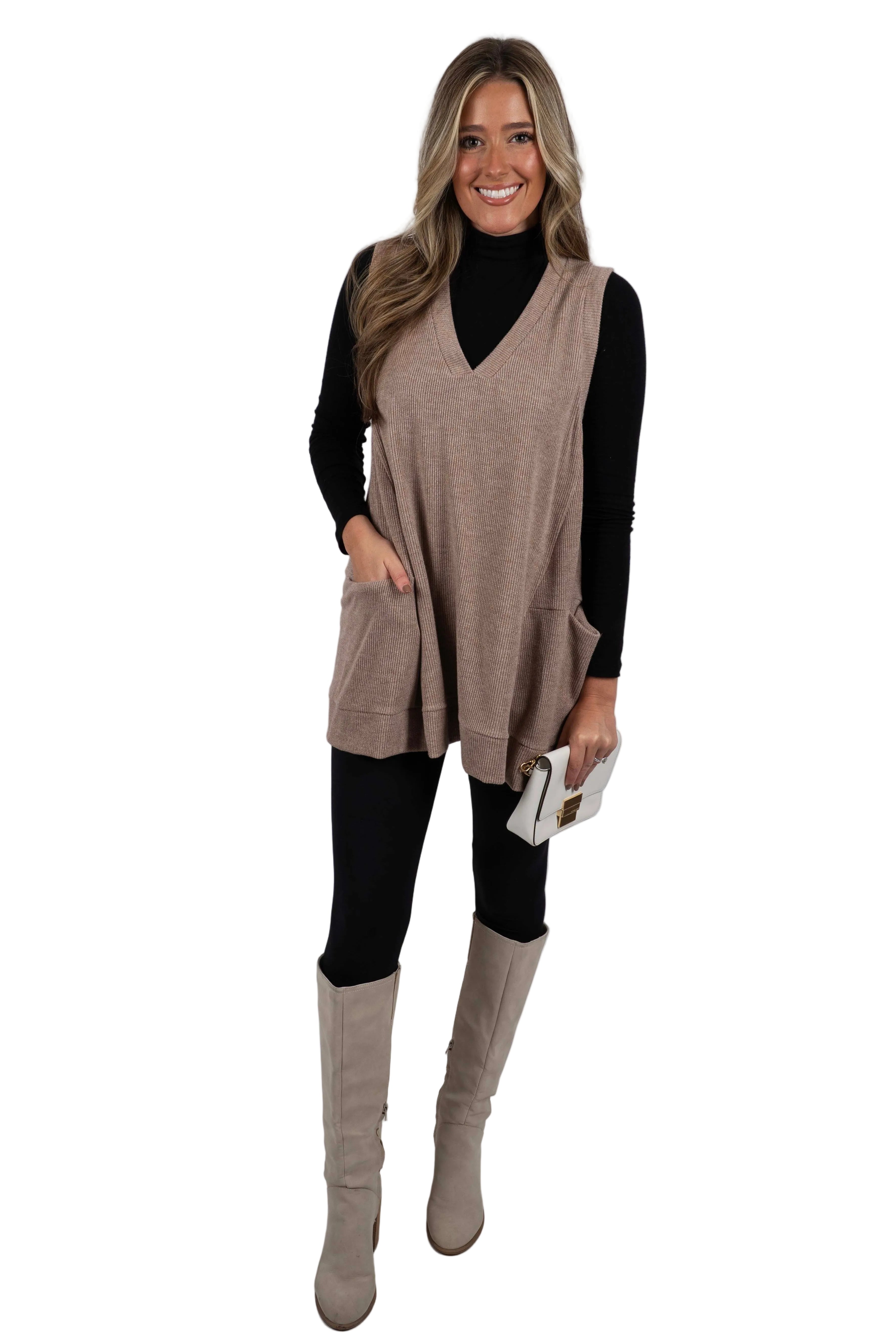 Nina | Πλεκτό Γιλέκο Need To Know (Need To Know Sweater Vest)