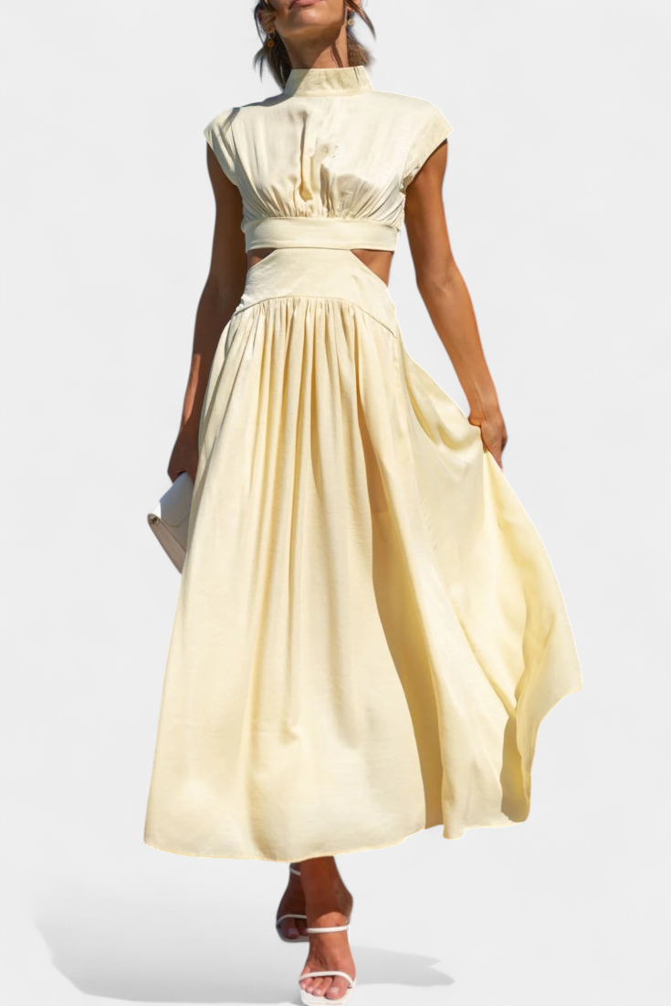 Jocelyn Set με Φόρεμα με Πλαϊνό Σκίσιμο