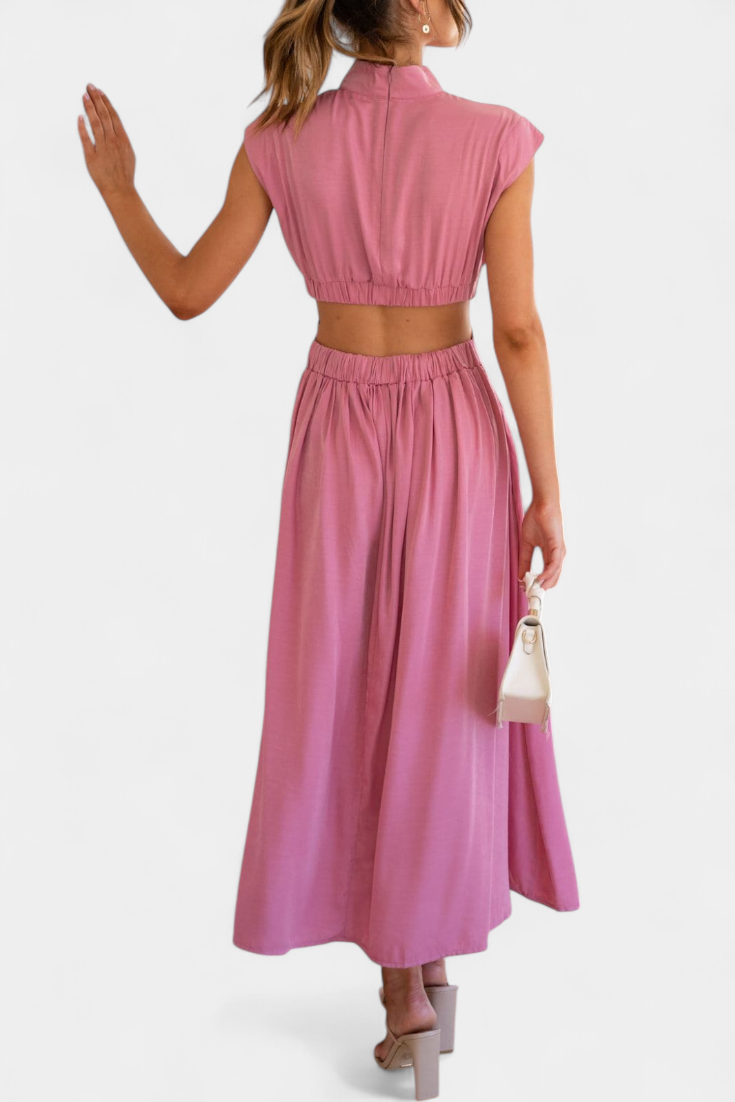 Jocelyn Set με Φόρεμα με Πλαϊνό Σκίσιμο