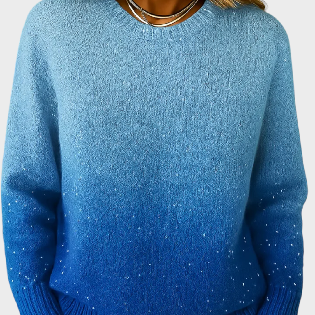 Moana | Γυναικείο Κομψό Μπλουζάκι με Σπινθήρα Gradient