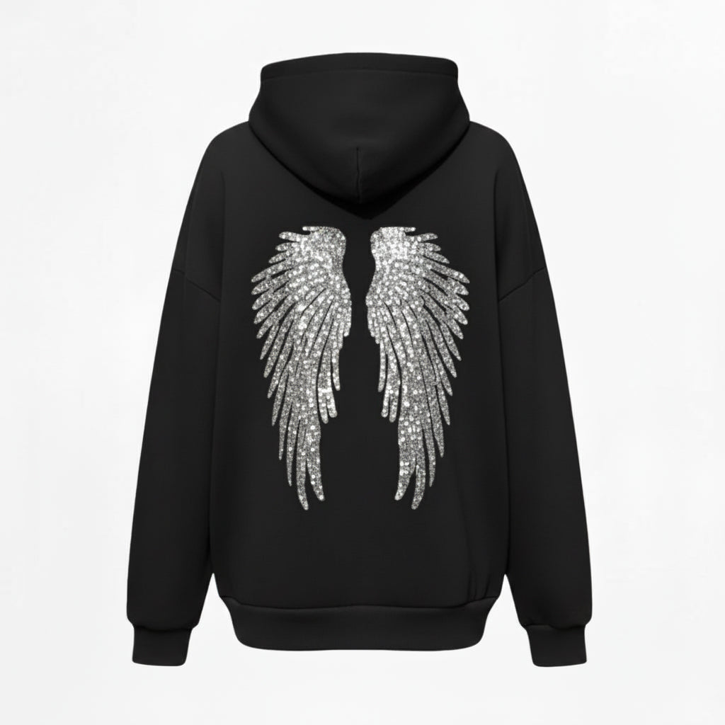 Avana| Φούτερ με Κουκούλα και Παντελόνι Φόρμας Angel Wings