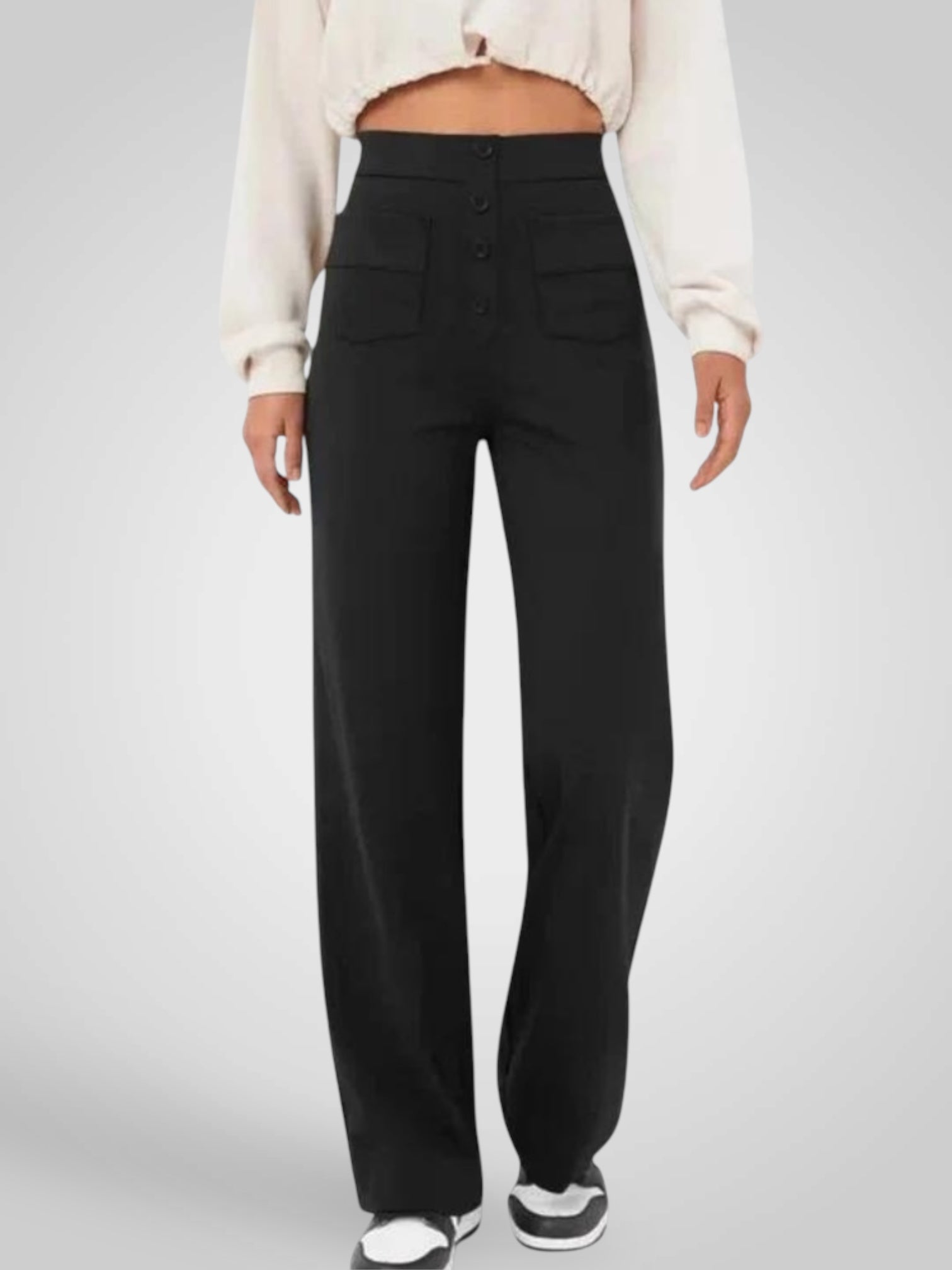 Άλβια | Καθημερινό Ψηλό waisted Γυναίκες'S trousers
