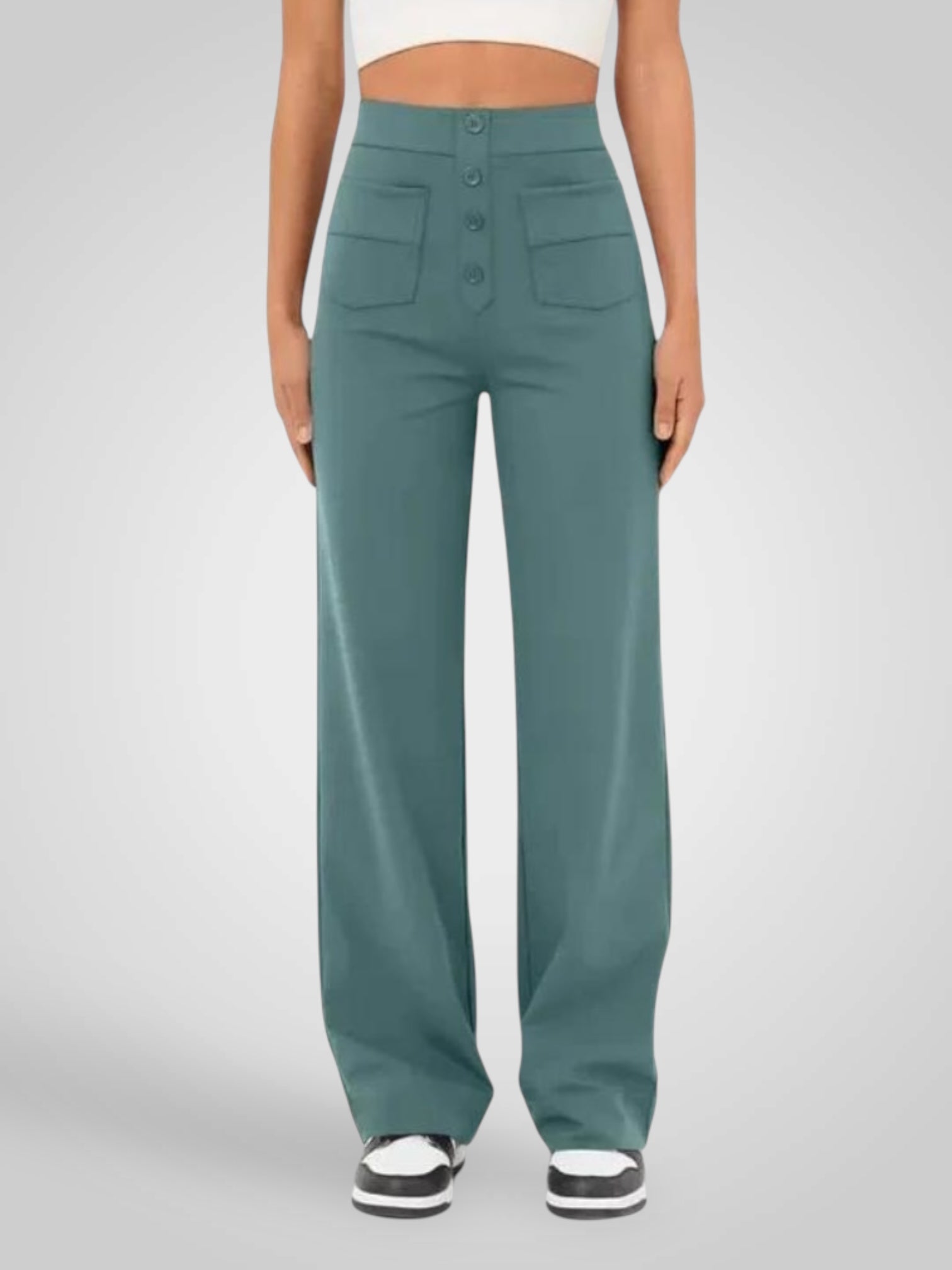 Άλβια | Καθημερινό Ψηλό waisted Γυναίκες'S trousers