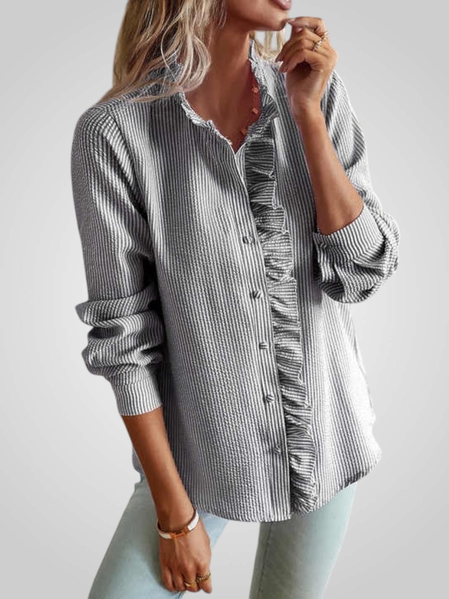 Εύια | Κομψό Μπλούζα