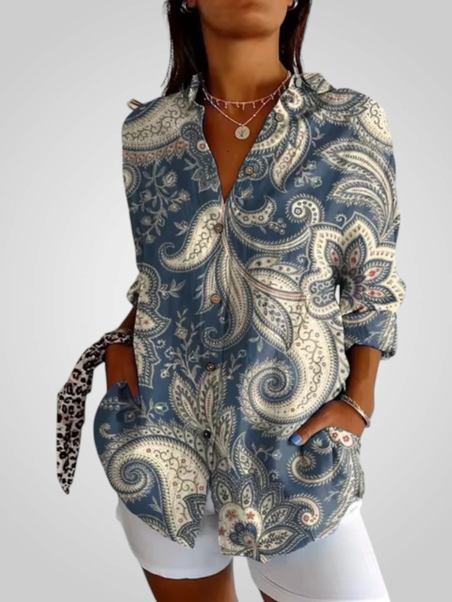 Φλόρια | Μπλούζα με Λουλούδια