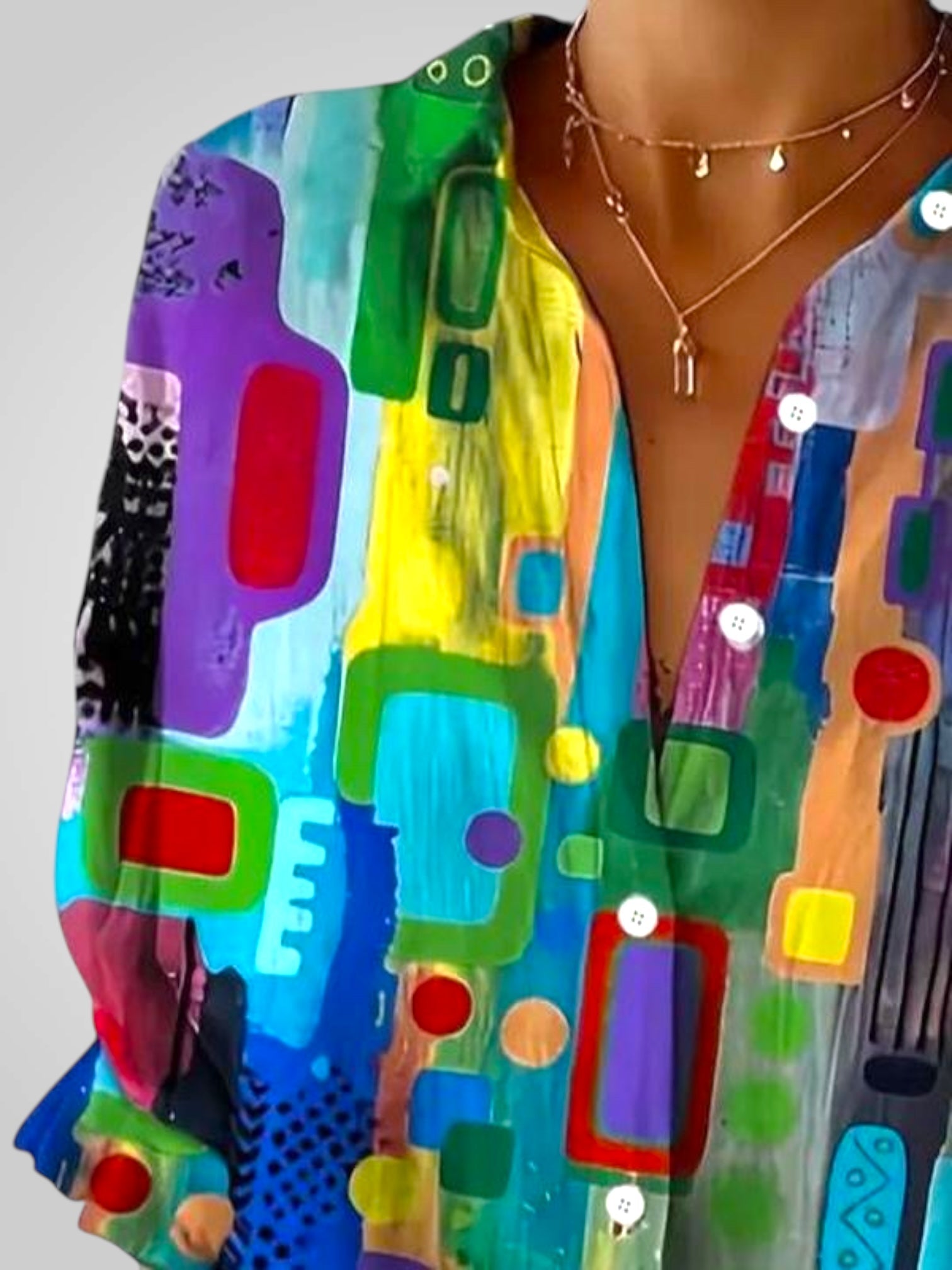 Εστέλ | Κομψό Κλασικό Μπλούζα