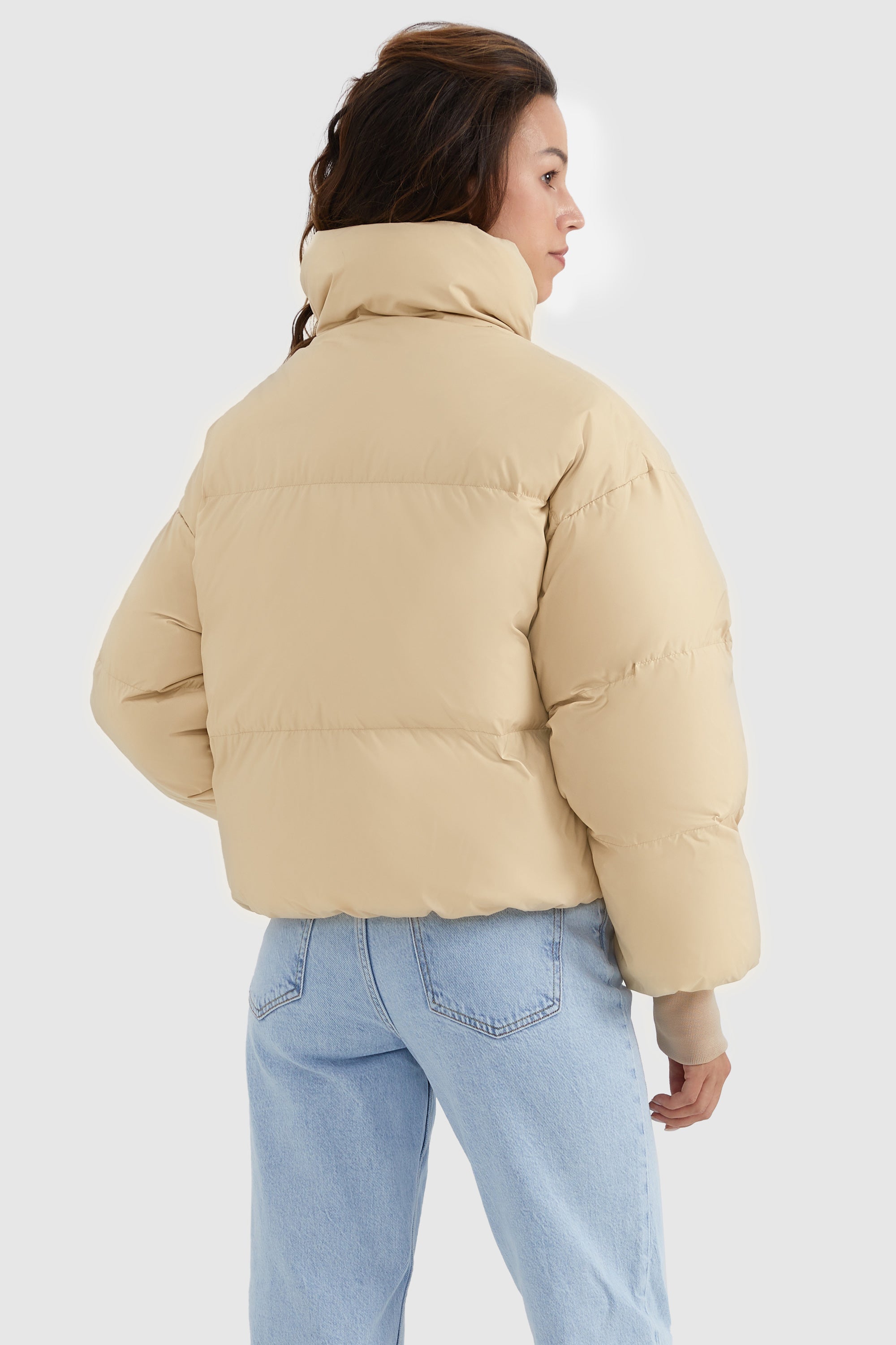 Dela | Κλασικό Κοντό Oversized Πουπουλένιο Παλτό