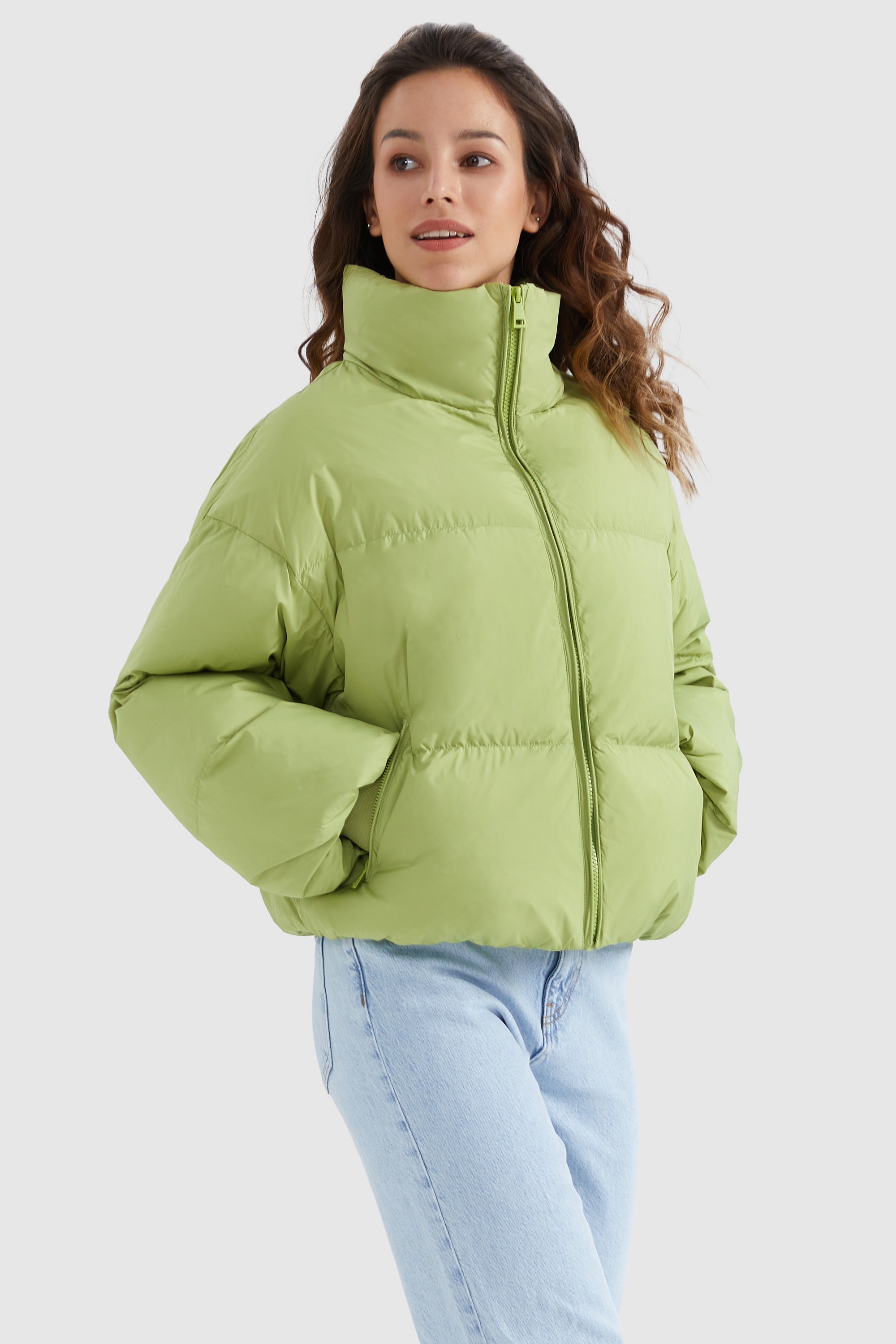 Dela | Κλασικό Κοντό Oversized Πουπουλένιο Παλτό
