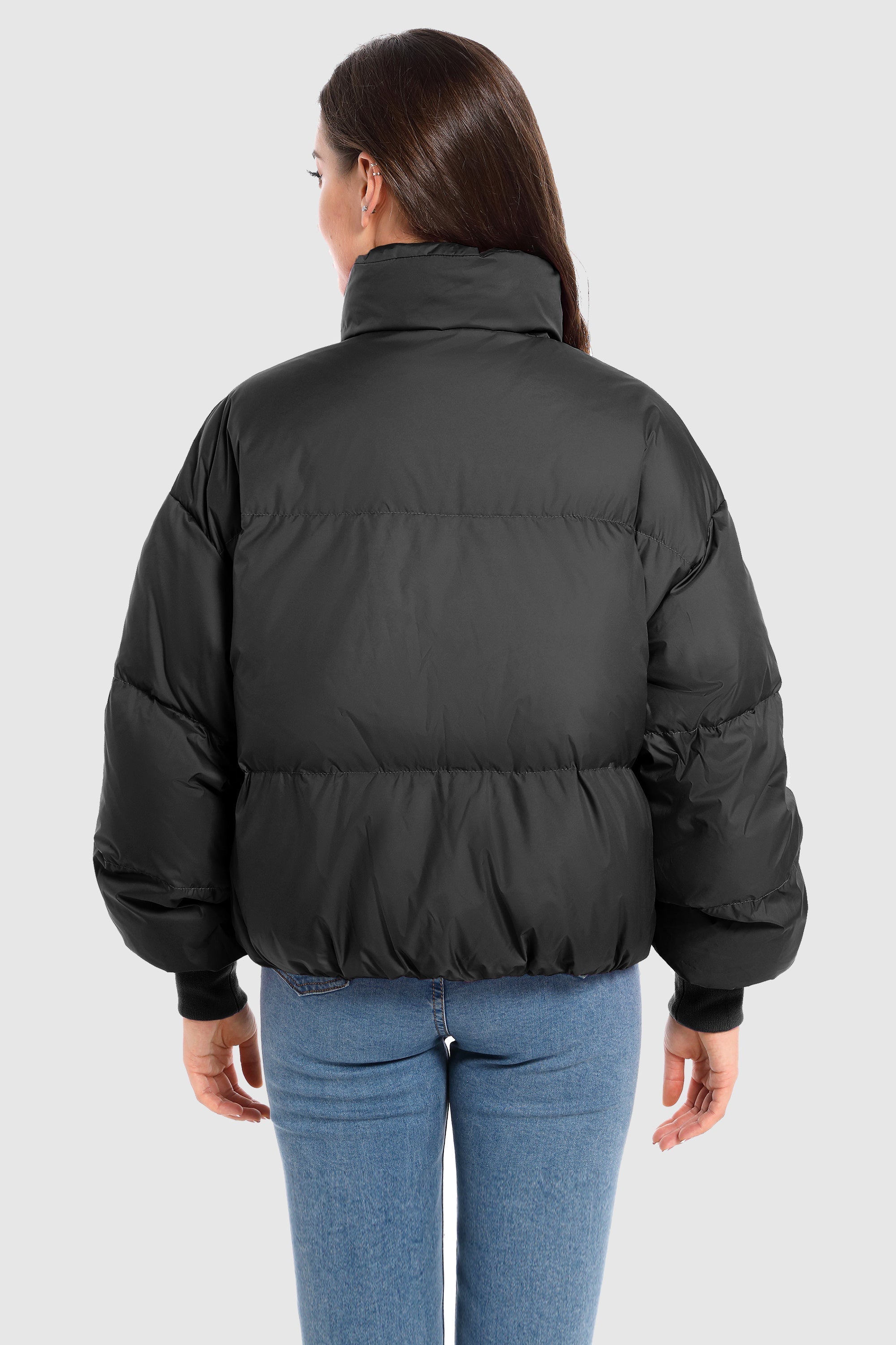 Dela | Κλασικό Κοντό Oversized Πουπουλένιο Παλτό