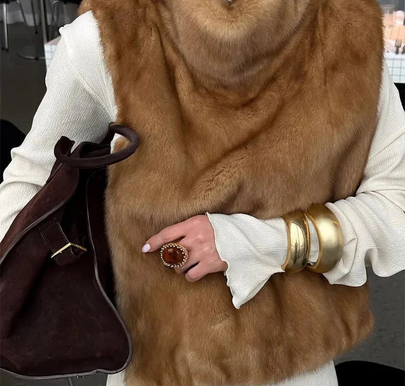 Micah| Fur Vest