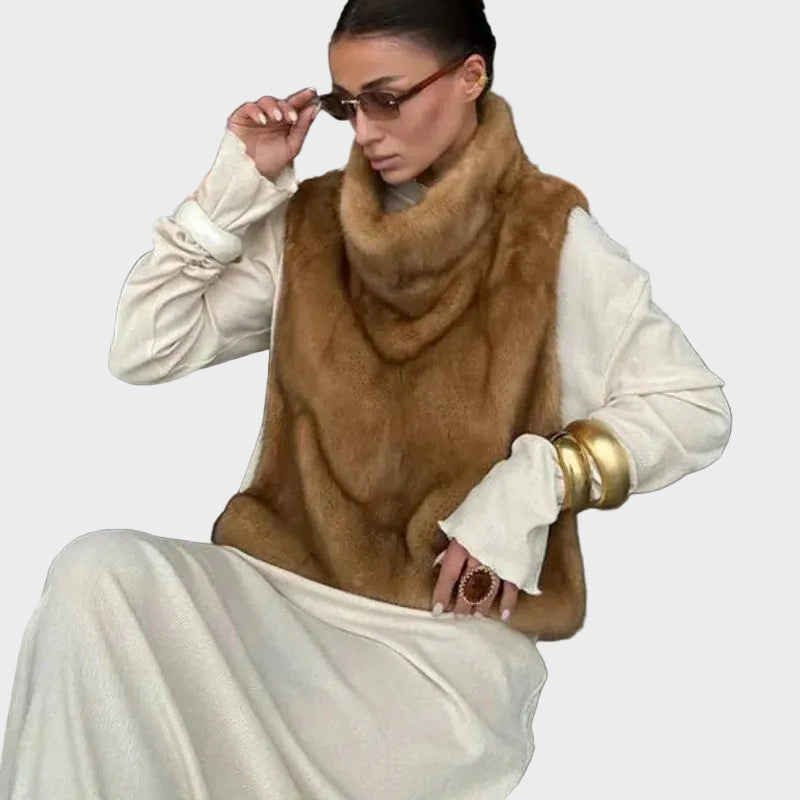 Micah| Fur Vest