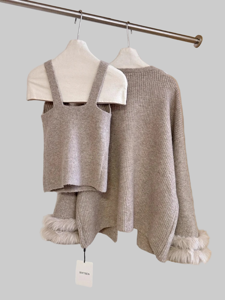 Eira διακοσμημένη μπλούζα με συντονισμένο μπολερό