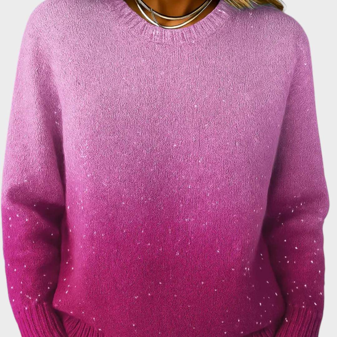 Moana | Γυναικείο Κομψό Μπλουζάκι με Σπινθήρα Gradient