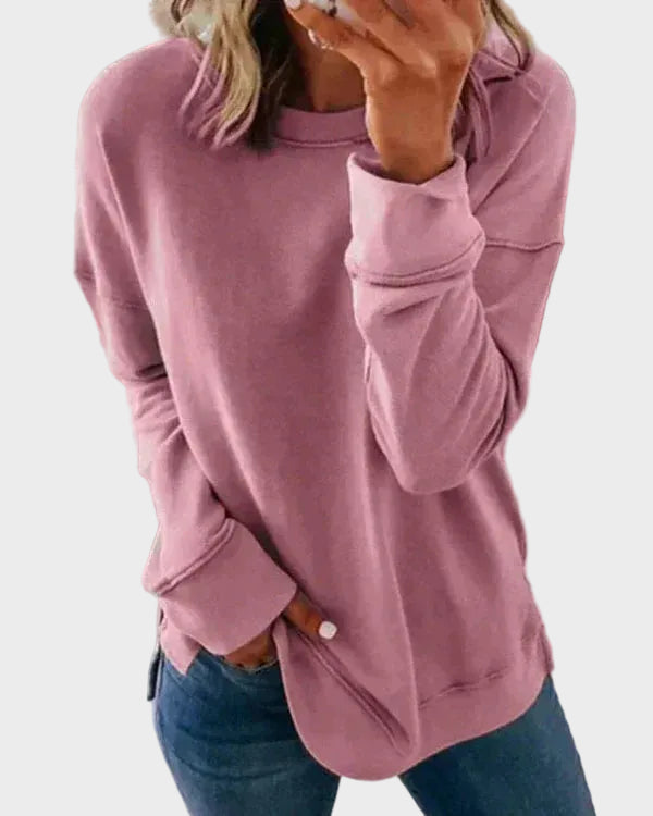 Riverton Μακριά Φούτερ Μπλούζα με Επένδυση Fleece