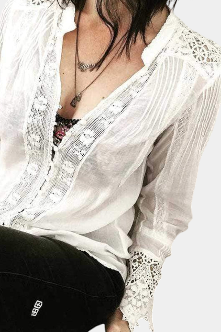 Μπλούζα Δαντέλας Bernelle